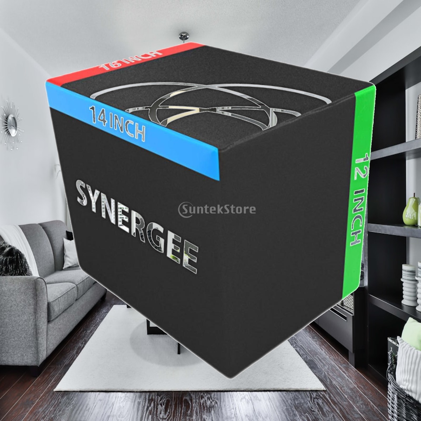 Box Jump Plyo - Plyometric Jump Box Home Gym Fitness