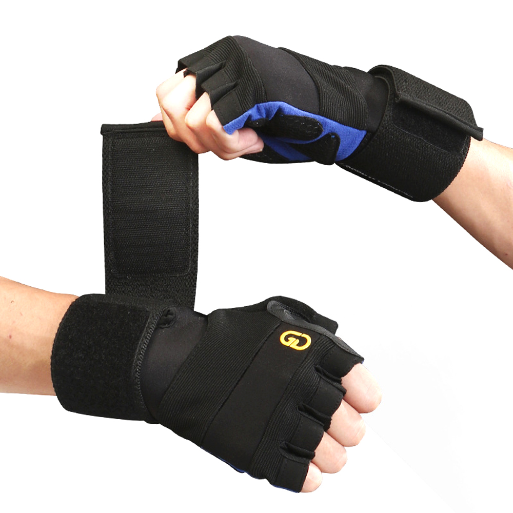Crossfit Workout Gear - 1Pair Workout Gloves with Wrist Support