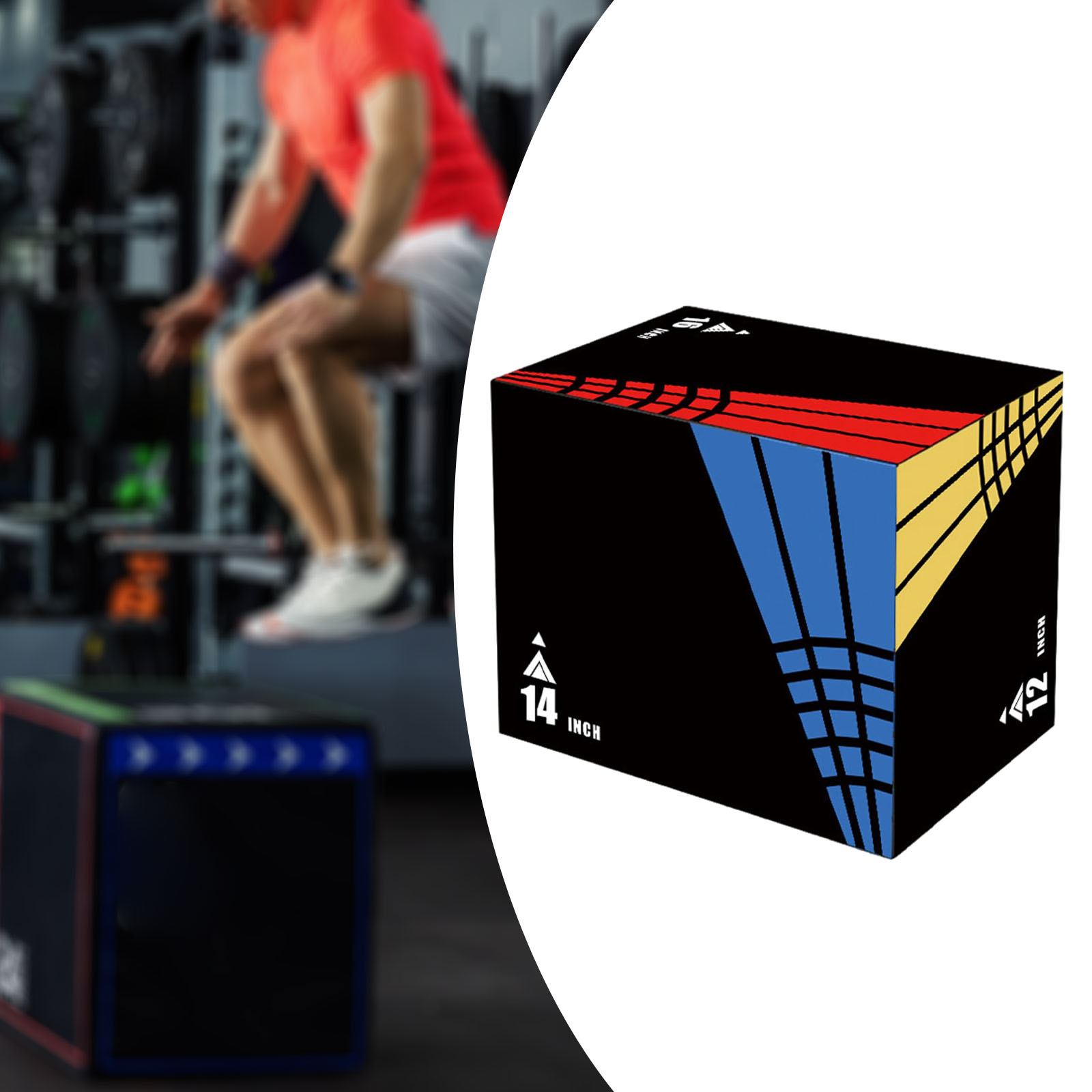3-in-1Jump Box Plyometric Box  - огляд і ціна Box Jump Plyo