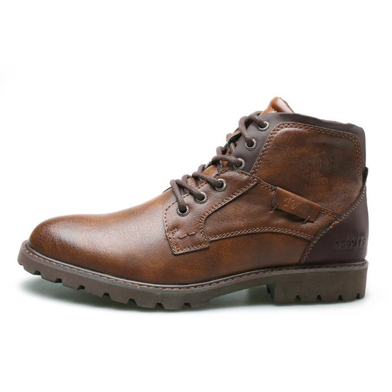 Leather Men Ankle Boots Plus S - огляд і ціна Crossfit Outdoor