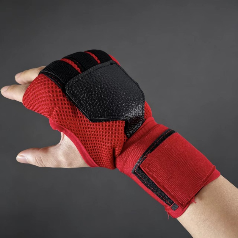 New Polyester Boxing Gloves Ad - огляд і ціна Wrist Wrap Support