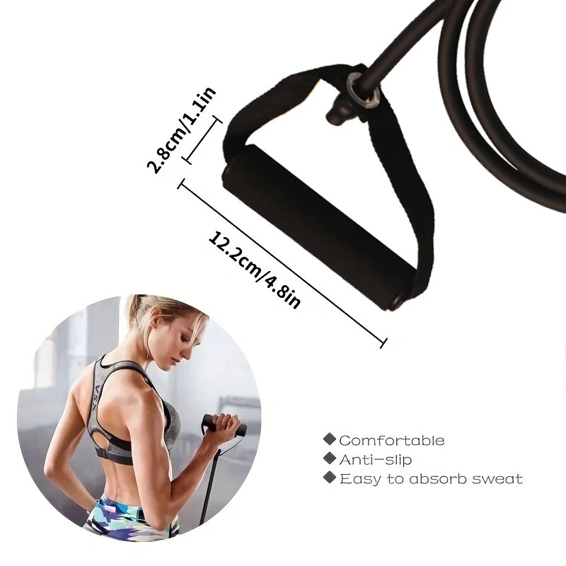 Resistance Bands With Handles, - огляд і ціна Crossfit Accessories