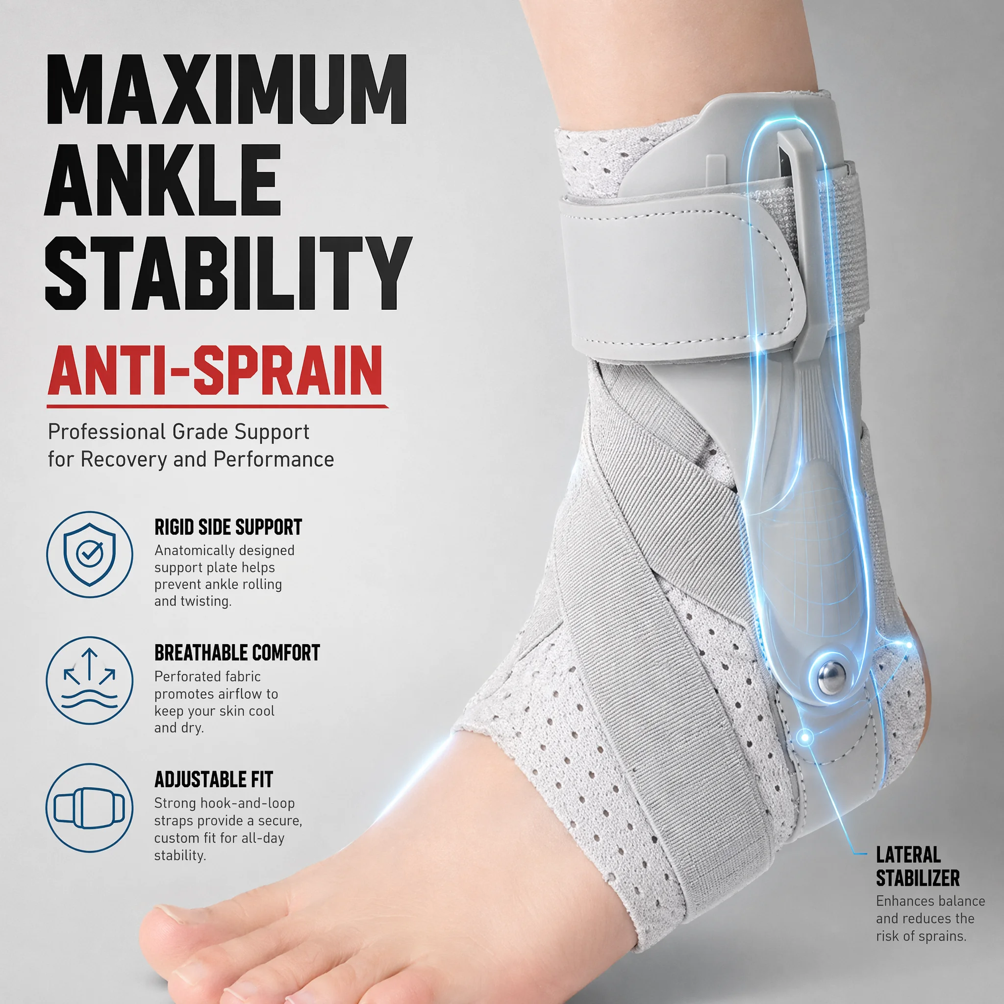 Ankle Brace with Side Stabiliz - огляд і ціна Ankle Mobility Band