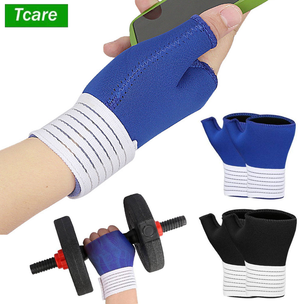 1Pair Elastic Wrist Support wi - огляд і ціна Wrist Wrap Support