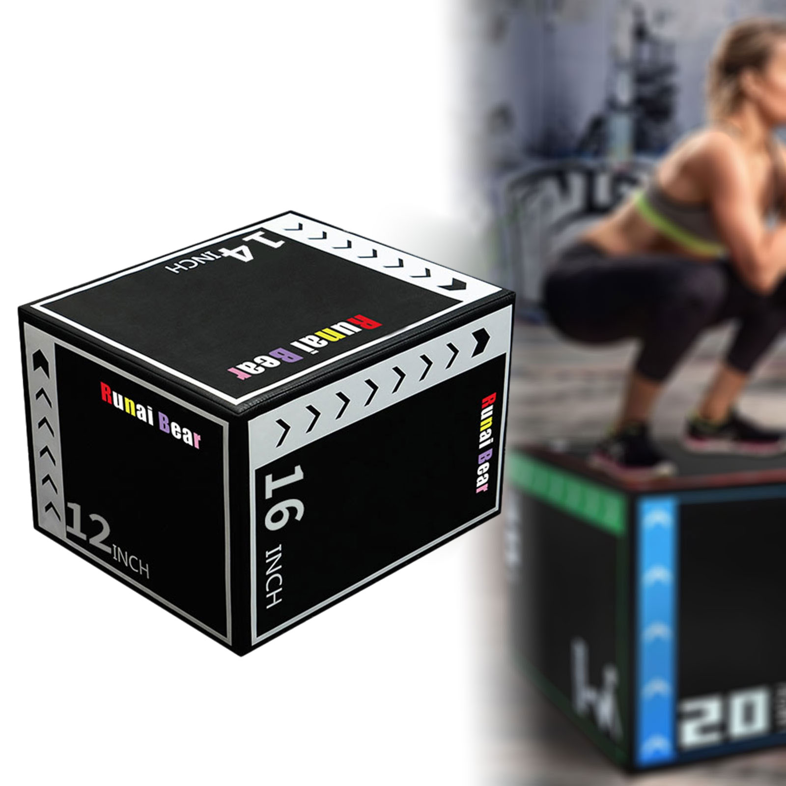 Plyo Jumping Exercise Box Port - огляд і ціна Box Jump Plyo