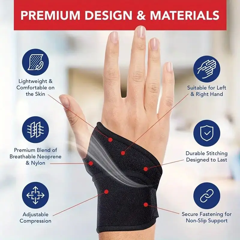 Adjustable Wrist Brace Perfect - огляд і ціна Wrist Wrap Support