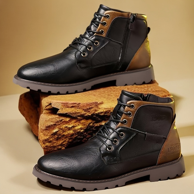 2026 Leather Men Ankle Boots P - огляд і ціна Crossfit Outdoor