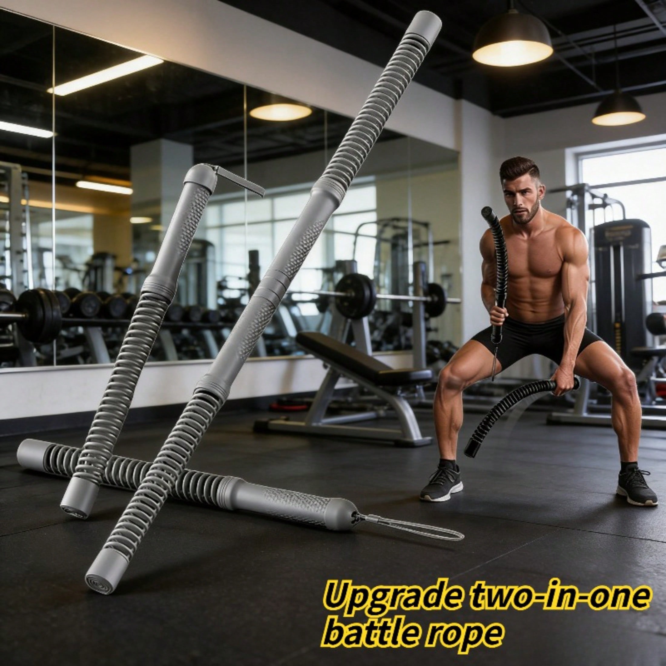 2-in-1 Upgraded Cordless Battl - огляд і ціна Crossfit Workout Gear