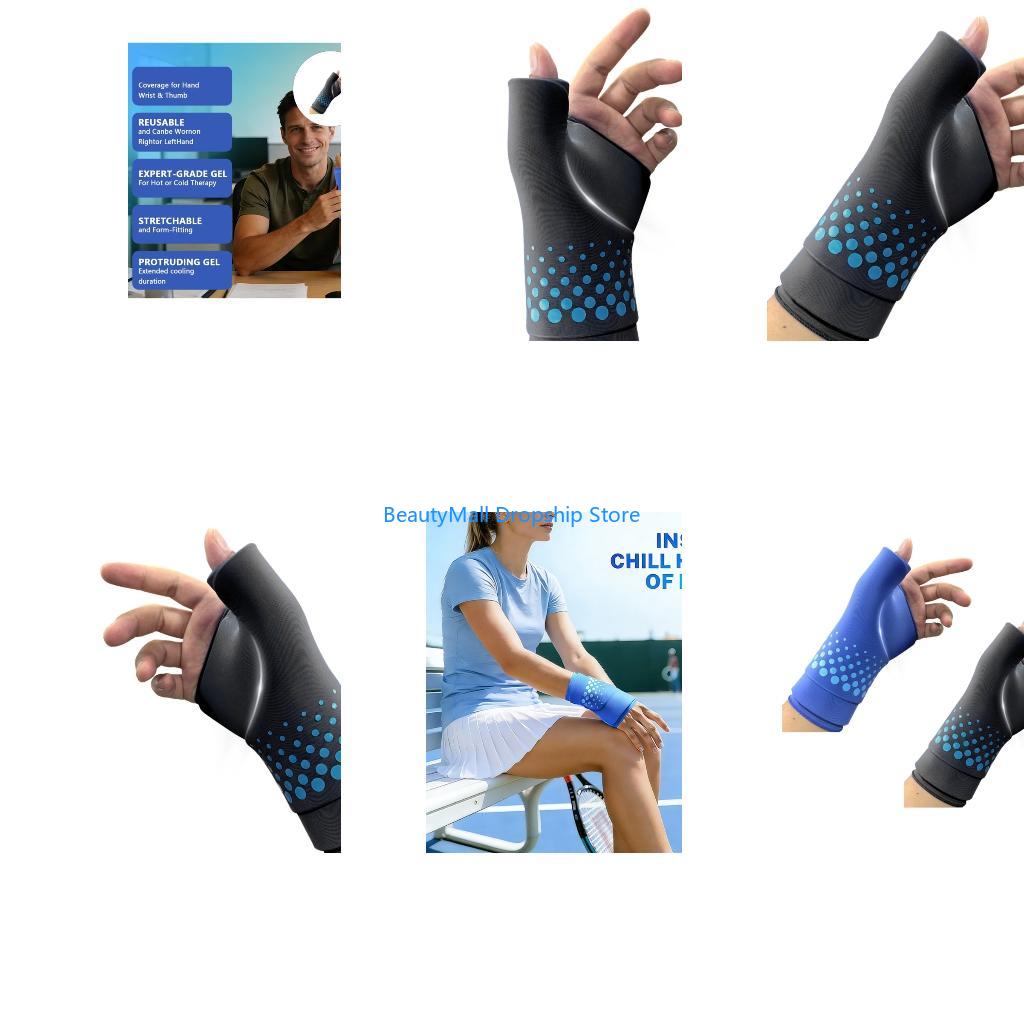 40JD Reusable Hot Cold Therapy - огляд і ціна Wrist Wrap Support